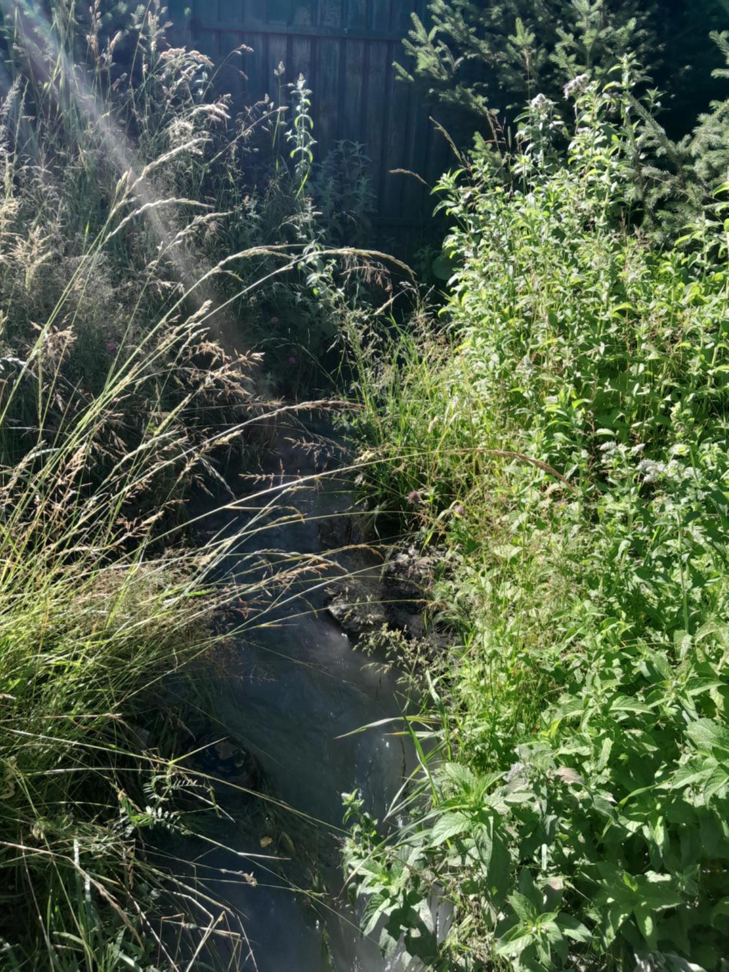 Waterfall In The Yard Karakol Exterior photo